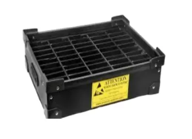 ESD CRATE WITH ALL ESD ROW MATERIAL